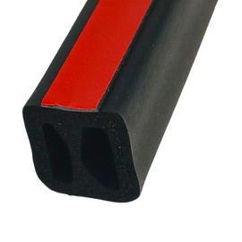 ESI Front Rail Seal XL 5 1/2' EPDM Rubber for Truck Caps—Fills a Height Gap from .488" to 1"