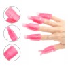 Nail Pinzas Plásticas Retiradoras De Acrílico O Gelish 10 Piezas
