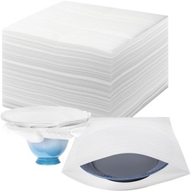 Foam Film Packaging Material 100 Pieces Bubble Wrap Moving Foam Packaging for Moving Box Packaging Tableware Glasses Storage Boxes