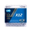 KMC x12 EPT 12 Speed Chain, Dark Grey, 126 Links