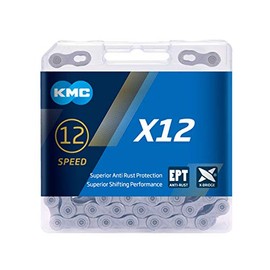 KMC x12 EPT 12 Speed Chain, Dark Grey, 126 Links