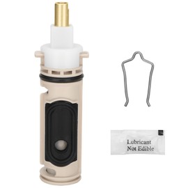 1222 Replacement Cartridge Kit for Moen One-Handle Posi Temp Faucets,Replacement Compatible with Moen Tub Shower，Durable Brass & Plastic(Retainer Clip Included,Installation Instructions)