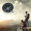 2Pcs Compass Navigation for Hiking, Multifunctional Portable Pocket Expedition Compass