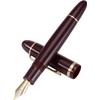 Jinhao X159 - Pluma estilográfica de punta extrafina, color rojo
