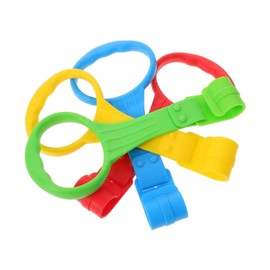 STOBAZA Infant Bed Stand up Rings Pull up Bars Safe Learning Tools for Boys and Girls