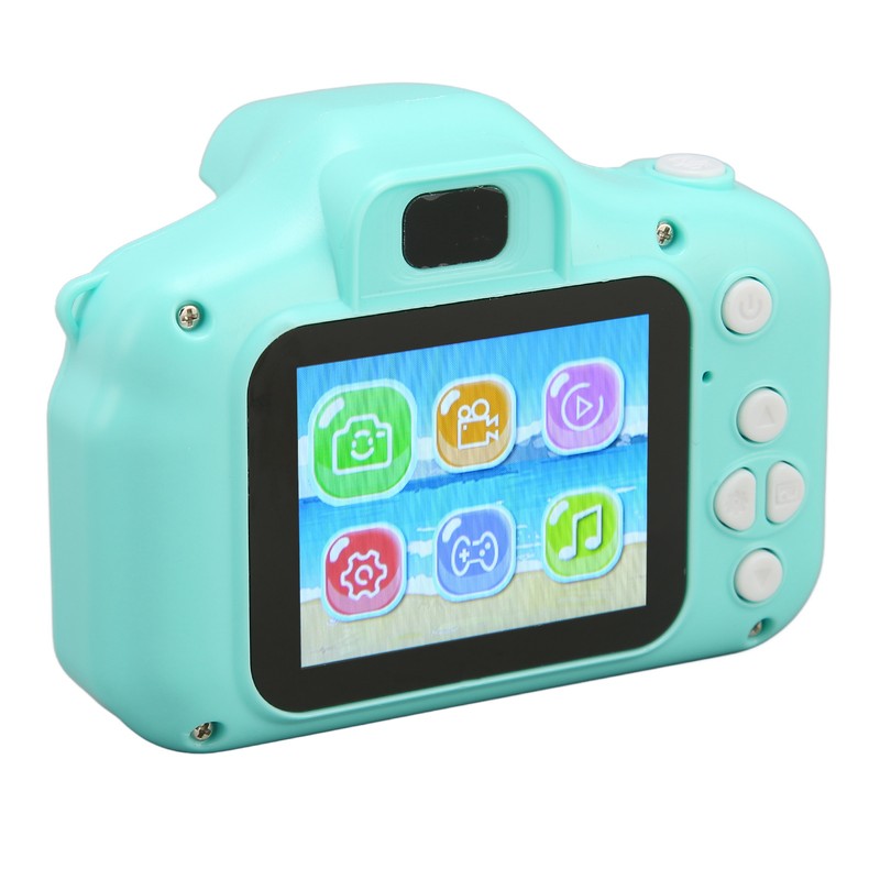 Kids Camera Cartoon Cute Rounded Design 2 Inch IPS Screen