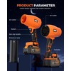 Cordless Leaf Blower with Battery and Charger Lightweight Handheld Electric