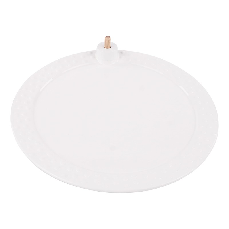 Glory Haus Serving Platter - 14" Ceramic Round Serving Dishes