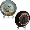 Plate Stands Iron Display Easel Photo Picture Bowl Dish Book