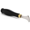 SiiRo 1.5mm Leather Edge Creaser, Stainless Steel Leather Edge Tool