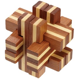 Philos 6060 Game Cross Road Puzzle, Bamboo, Multi-Colour