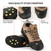 Ice Cleats, Ice Grips Traction Cleats Grippers Non-Slip Over Shoe/Boot