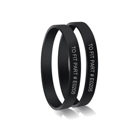 FNKTQL Vacuum Belt for Eureka PowerSpeed Lightweight Vacuum Cleaner, Replace Parts E0205, Replacement Belts for Eureka Model NEU180, NEU182A, NEU182, NEU182B, NEU186 (2 Pack)