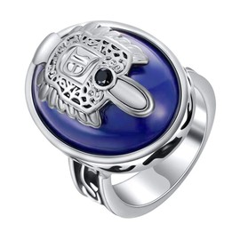 YINRIS - Anillo de diario de vampiros de moda para caminar, con sello de damon para fans, Piedra, Sin piedras preciosas