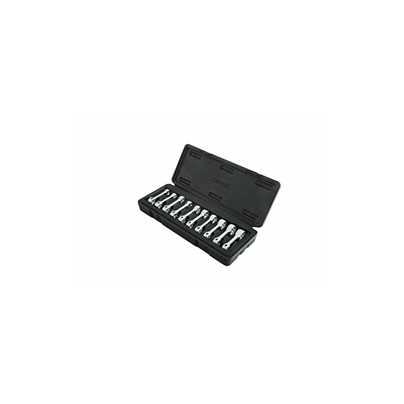 Sunex SUU-910MTAS 3/8? Drive 10-piece Metric Torque Adapter Set