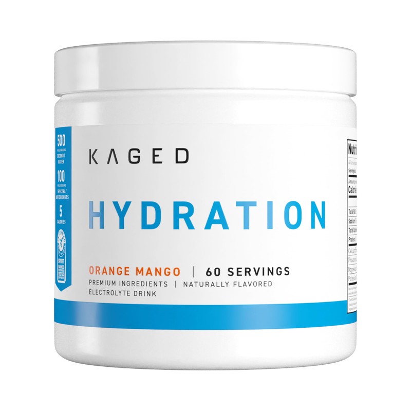 Kaged Daily Hydration | Sugar Free Electrolyte Powder Drink Mix