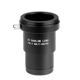 Celticbird 1.25 Inch Fully Multi-Coated Metal Barlow Lens 2X, with M42 Thread Camera Connect Interface - for Telescope Eyepiece
