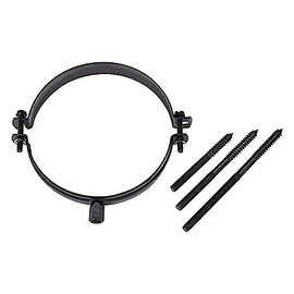 Fumio 501041 Ofenrohrhalter Stove Pipe Holder, Black, 120 mm