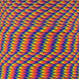 Paracord Planet 250' Spool Nylon 550lb Type III 7 Strand Paracord Bright Color Patterns