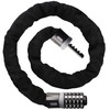 Bike Locks,Chain Locks,5 Digit 120cm Resettable Security Combination Lock, Oture