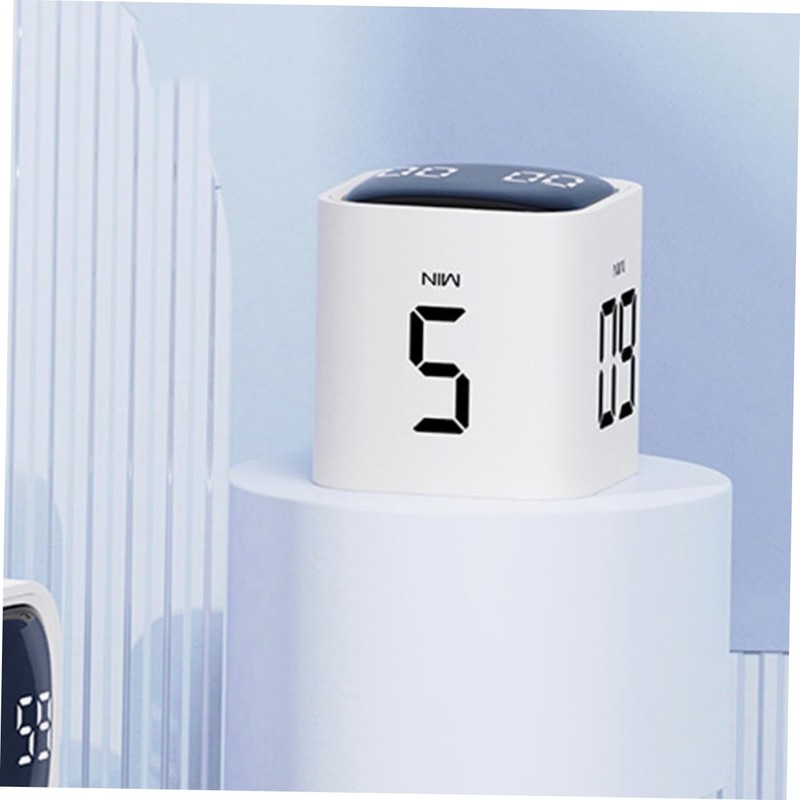 FUNOMOCYA Cube Timer Digital Portable Electronic Timer for Cooking Study
