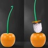 Cherry Shape Toilet Brush with Holder for Bathroom Cleaning –