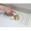 Sanbelm B33011 Bathroom Cleaning Brush, Gray, Approx. Width 2.4 x