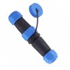SP21 IP68 4Pin Waterproof Plastic Aviation Plug Socket Cable in