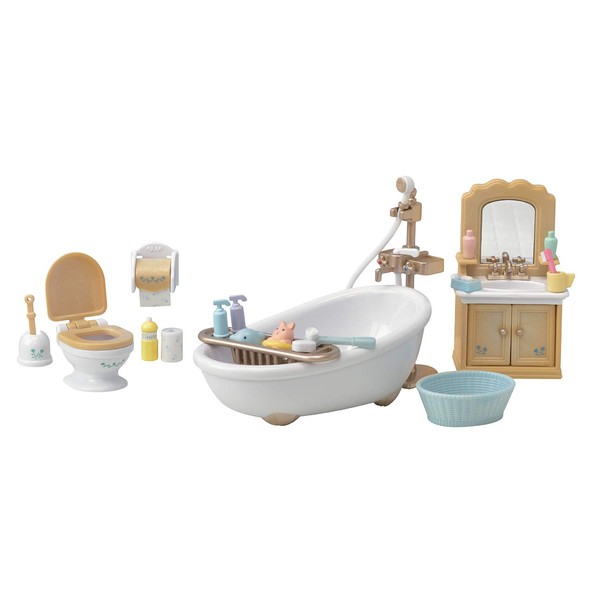 Calico Critters Calico Critters Country Bathroom Set - Toy Dollhouse