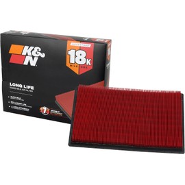 K&N KNA-2031 Filtro de Aire del Motor Larga Vida 18000 Millas Compatible con Nissan Pathfinder V6 3.5L 2000-2020