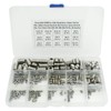 Guard4U 280Pcs 304-Stainless Steel Metric Hex Allen Head Socket Set