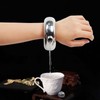 Hip Flask for Women Men, Rigrer Bangle Bracelet Flask Hip