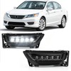 LED Fog Lights Assembly Compatible with 2013-2015 Honda Accord (4-Door