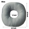 Ear Piercing Pillow Side Sleeper Pillow Donut Pillow 10 inch