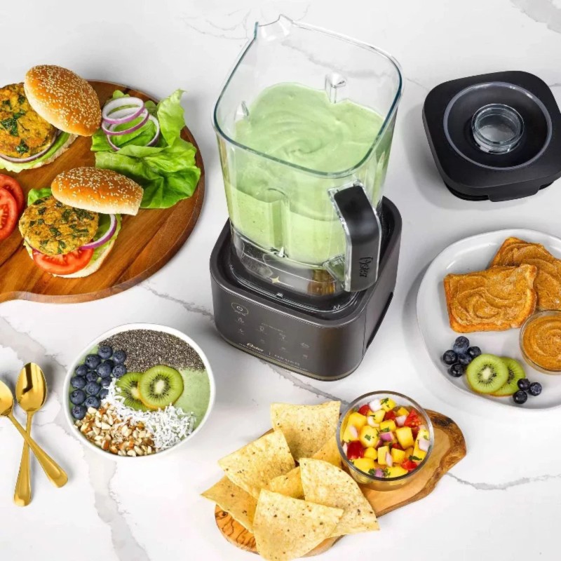 Oster Blender 72-oz 9-Cup Jar and Tamper Tool, 1100W w/