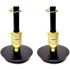 RUSSO (2 Snow Plow Shoes Skid Foot Assemblies fits Western 49067 49071 Meyer Boss Fisher Snow