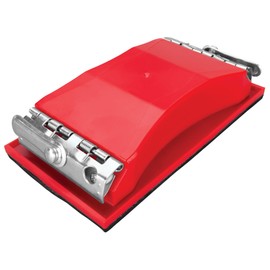 Performance Tool W3058 ABS Sanding Block 3.25 x 6.25 Inch (82.5 x 159 mm), Sanding Block with Foam Pad for Auto Paint, Auto Body Shops, Wood or Metal Shops, Drywalling, and Craft Projects