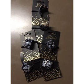 La-Ta-Da Brand Plastic & Elastic Band  Hair Ties 1-Piece Pack Lot Of 6 New