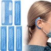 STSTR 4Pcs Nasal Cannula Ear Cushions, Breathable Oxygen Ear Protectors