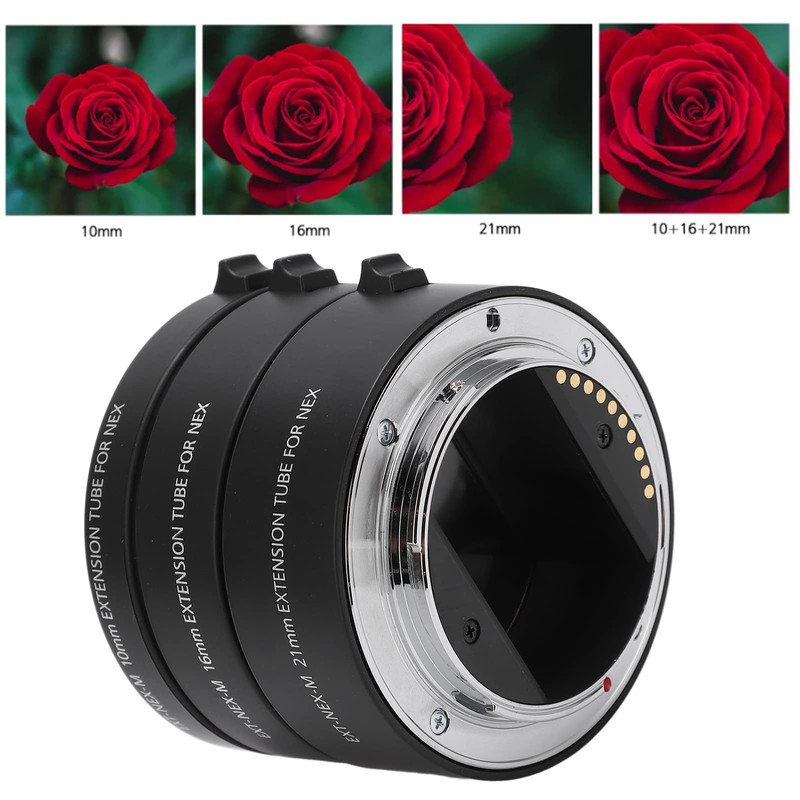 Auto Focus Macro Extension Tube Kit 10mm+16mm+21mm Auto Focus Macro