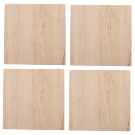 Outanaya 4pcs Solid Coasters for Drinks Heat Insulation Flowerpot Mats Pads Multifunctional Creative Coasters Stylish Design for Home Decor