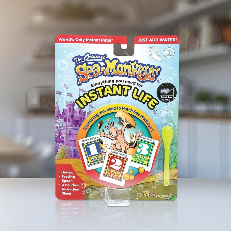 Sea-Monkeys® Instant Life - World's Only Instant Pets® - Ages