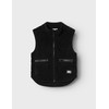 NAME IT Boys Nkmnoderne Teddy Waistcoat Vest, black