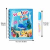 Reusable Water Reveal Coloring Book for Creative Activities – Magic