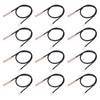 PATIKIL 100K NTC Temperature Sensor, 12 Pcs 15.7 Inch 1%