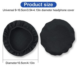 EIHI 6 Stück Kopfhörer Überzug, Dehnbare Waschbare Kopfhörer, 9 Bis 10.5 cm Abdeckungen Aus Strickstoff Ohrpolster Abdeckungen Earpads Cover Für Kopfhörer Ohrmuscheln Headset Ohrpolster (3Farbe)