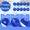Pool Cover Weights with Hooks, Heavy Duty Thick PVC Leakproof