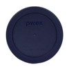 Pyrex Blue 2 Cup Round Storage Cover #7200-PC for Glass