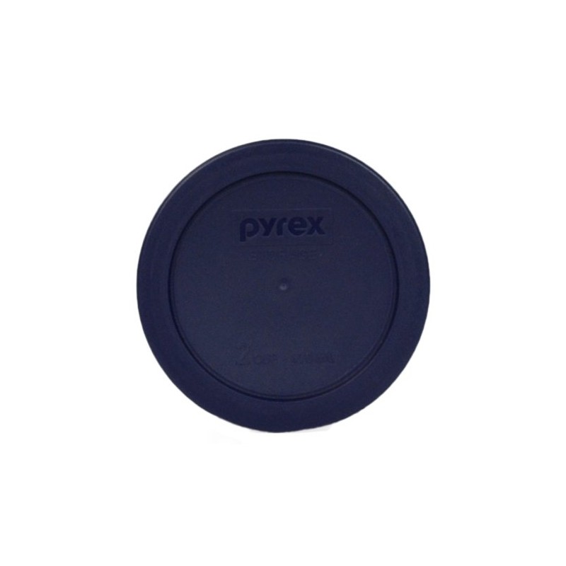 Pyrex Blue 2 Cup Round Storage Cover #7200-PC for Glass