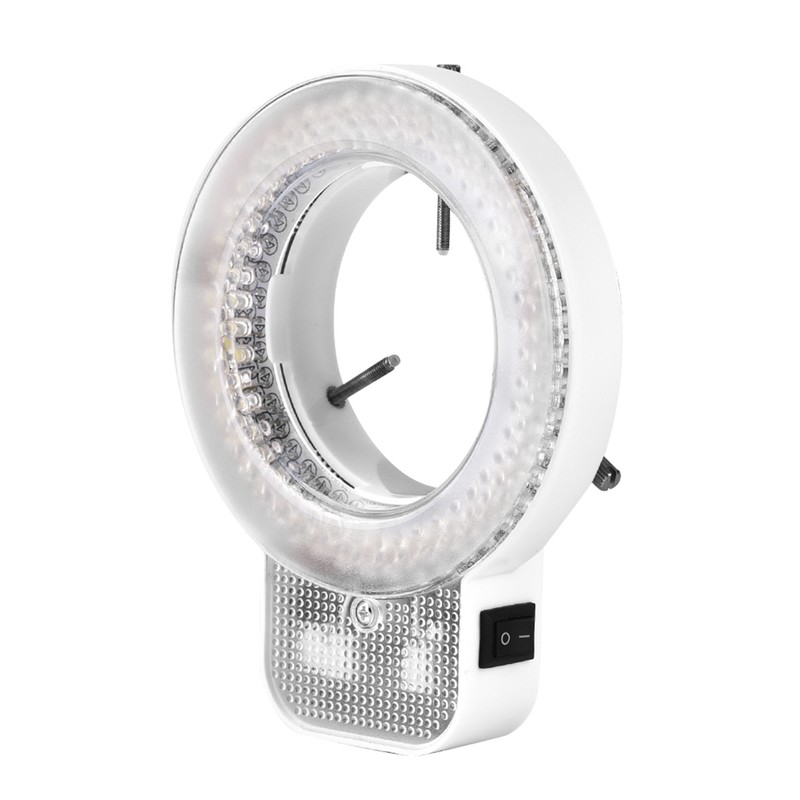 Microscope Camera 144 LED Beads Light Source Brightness Adjustable Ring